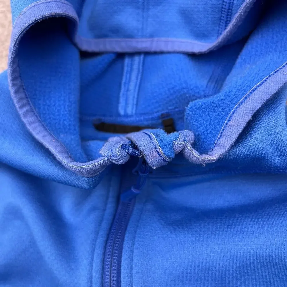 L.L. Bean Jacket Womens Small Blue Full-Zip‎ Hooded Long Sleeve